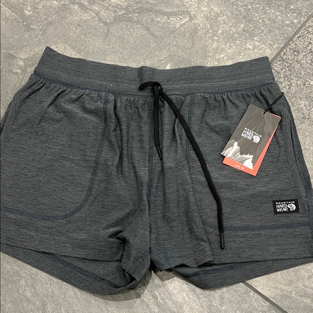 Mountain Hardwear Dark Charcoal Women's Performance Shorts